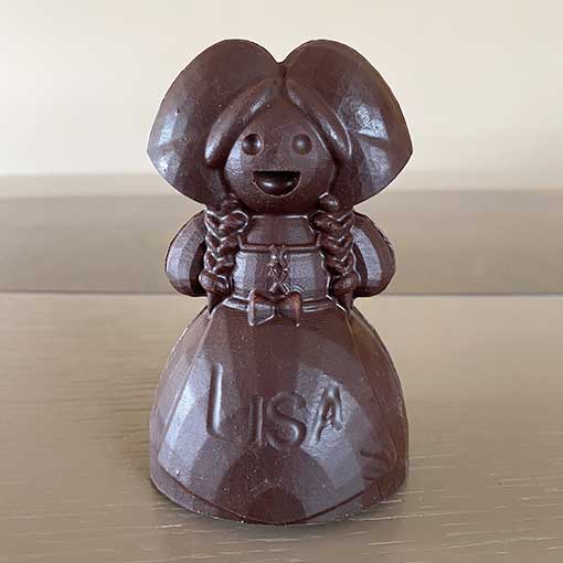 alsacienne en chocolat