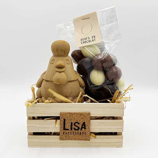 Panier de Pâques lisa pâtisserie